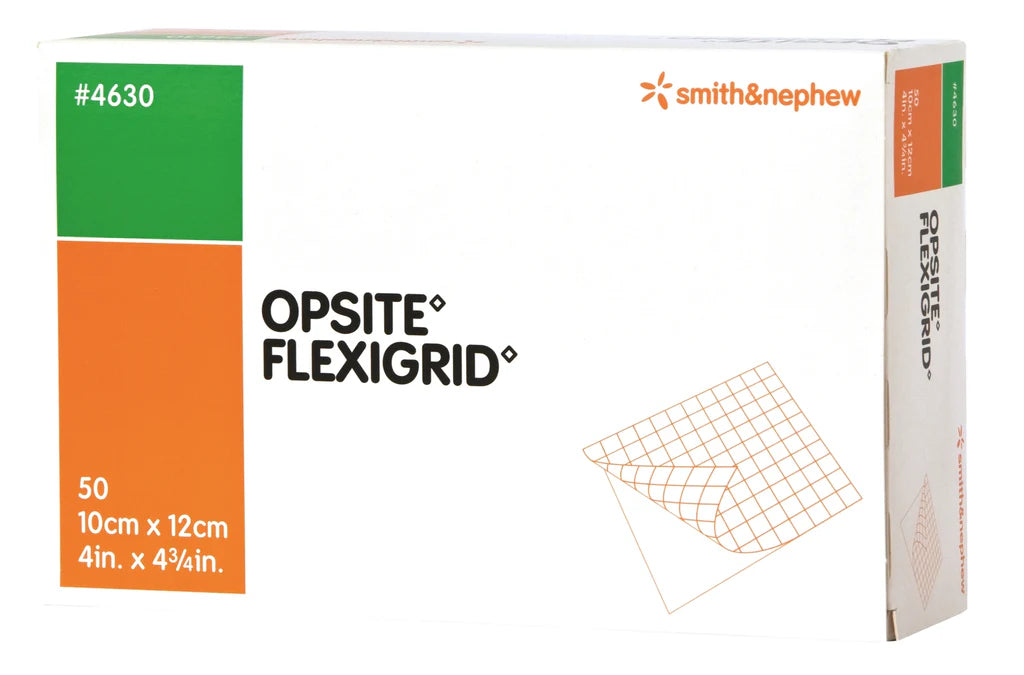 OPSITE Flexigrid Dr 10x12cm Box 10pk