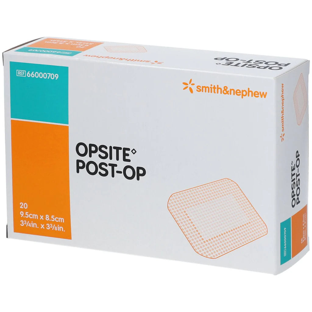 OPSITE PostOp Dr 9.5x8.5cm Box 20pk