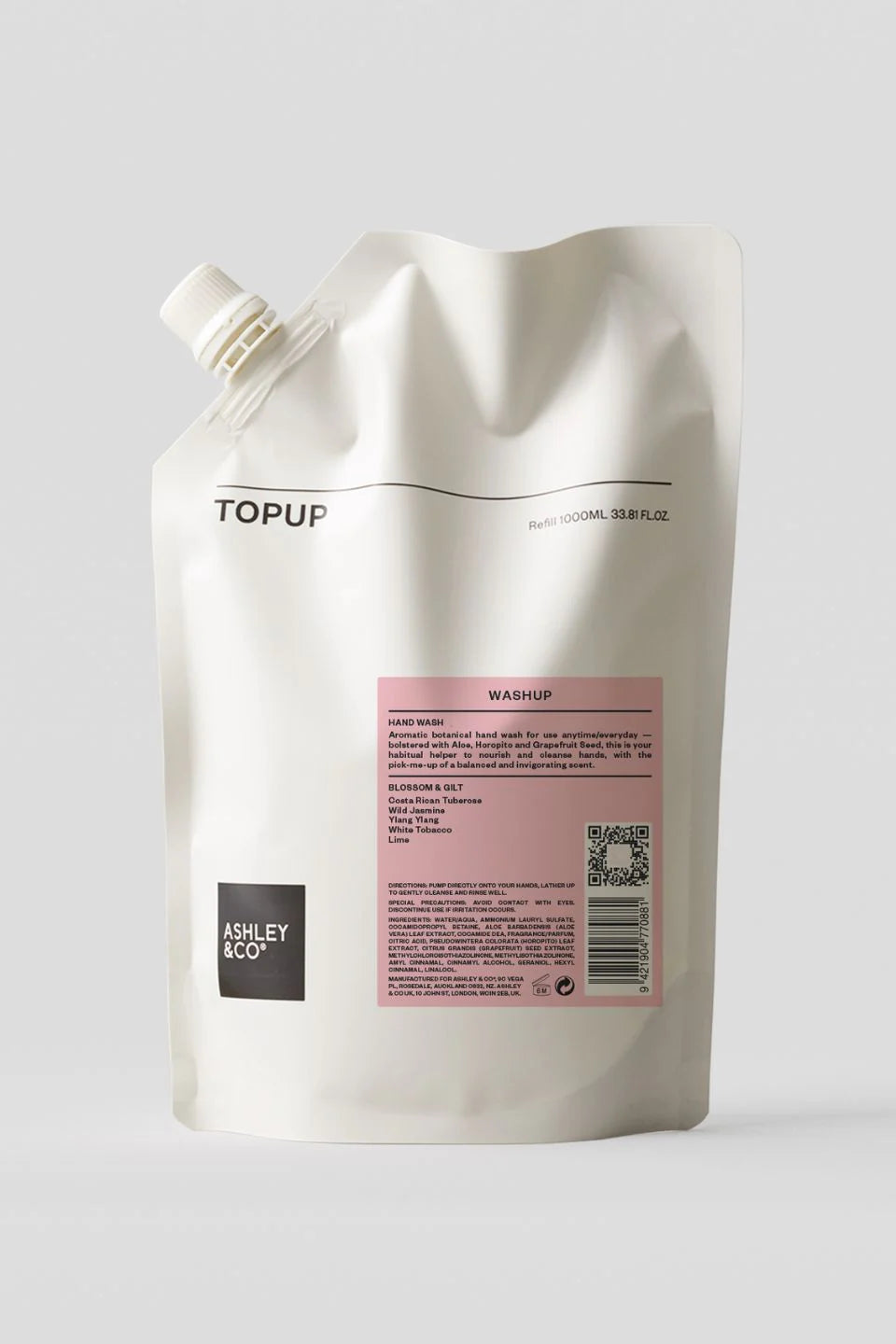 Ashley & Co Wash-up Top-up Blossom & Gilt