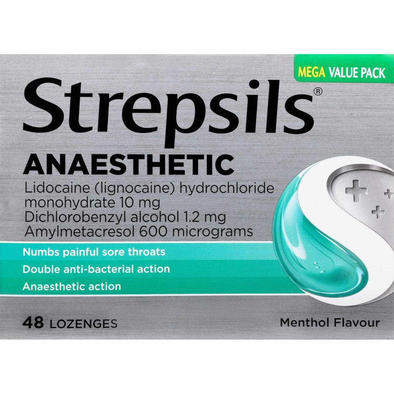 STREPSILS Loz Anaesth Menthol 48s