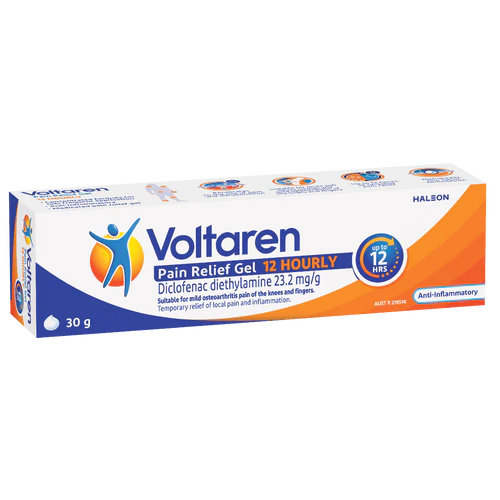 Voltaren Pain Relief Gel 12H 30g