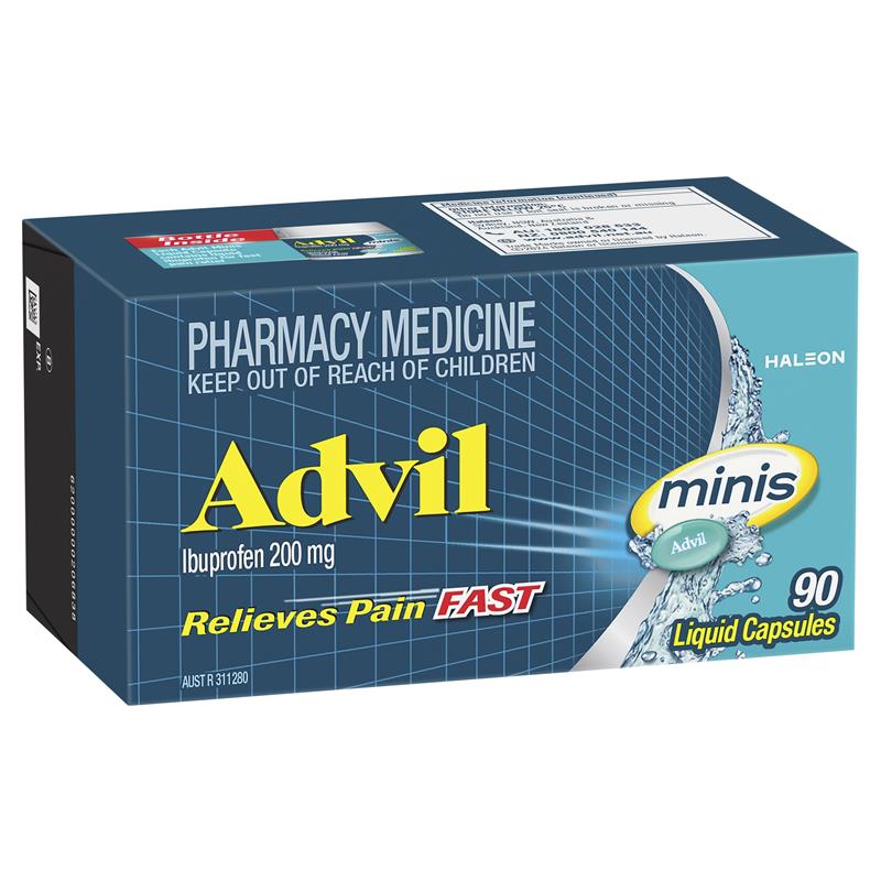 ADVIL Minis Liquid Capsules 90s