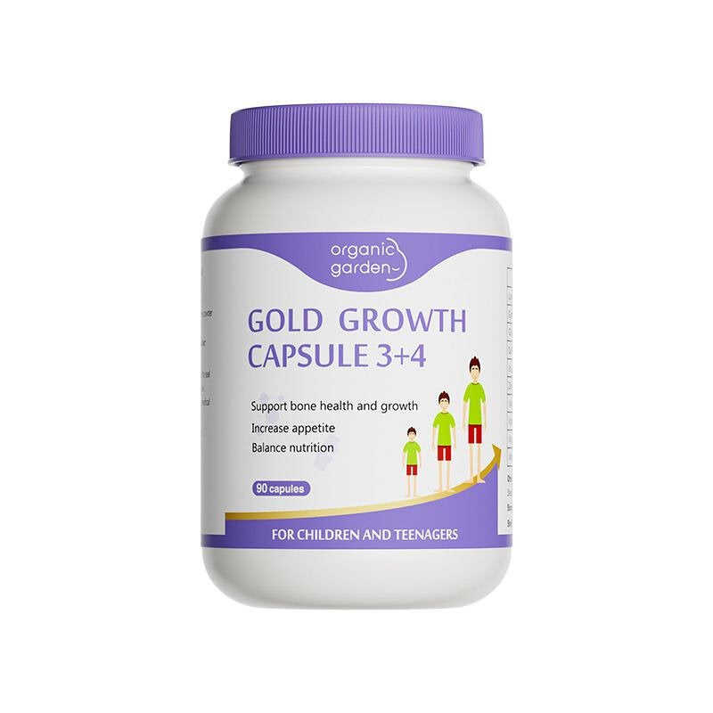 Organic Garden Gold Growth Caps