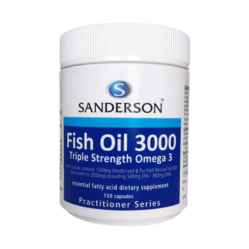 SANDERSON Fish Oil 3000 150s
