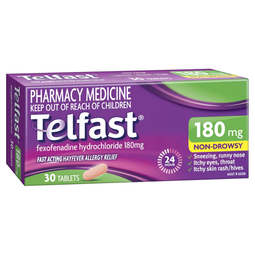 TELFAST 180mg 30s