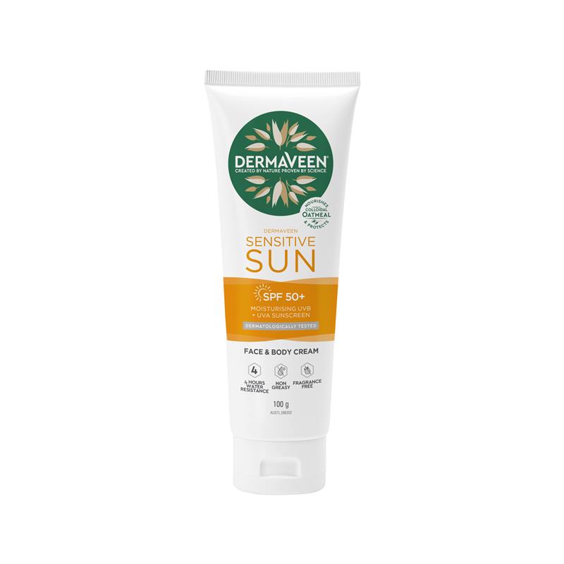 Dermaveen® Sensitive Sun Moisturising SPF50+ 100g