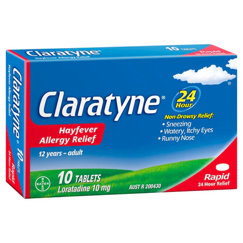 Claratyne Tabs 10mg x 10 SRP