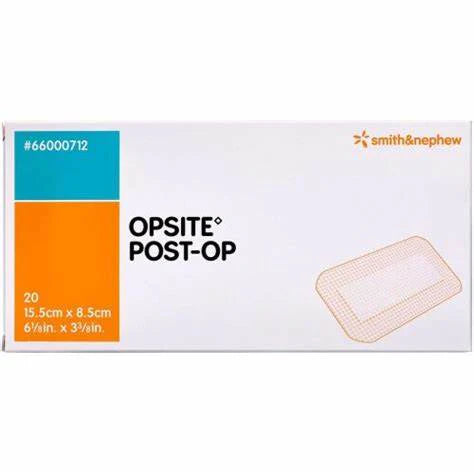 OPSITE PostOp Dr 15.5x8.5cm Box 20pk