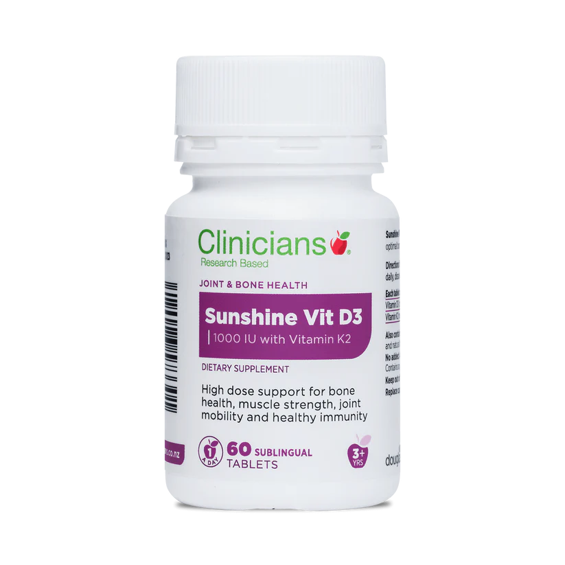 CLINIC. Sunshine Vitamin D3 Tabs 60s