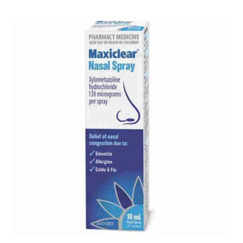 MAXICLEAR Xylometazoline N/Spray10ml