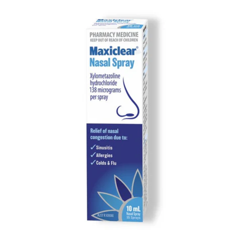 MAXICLEAR Xylomet. N/Spray 10mlx2pk