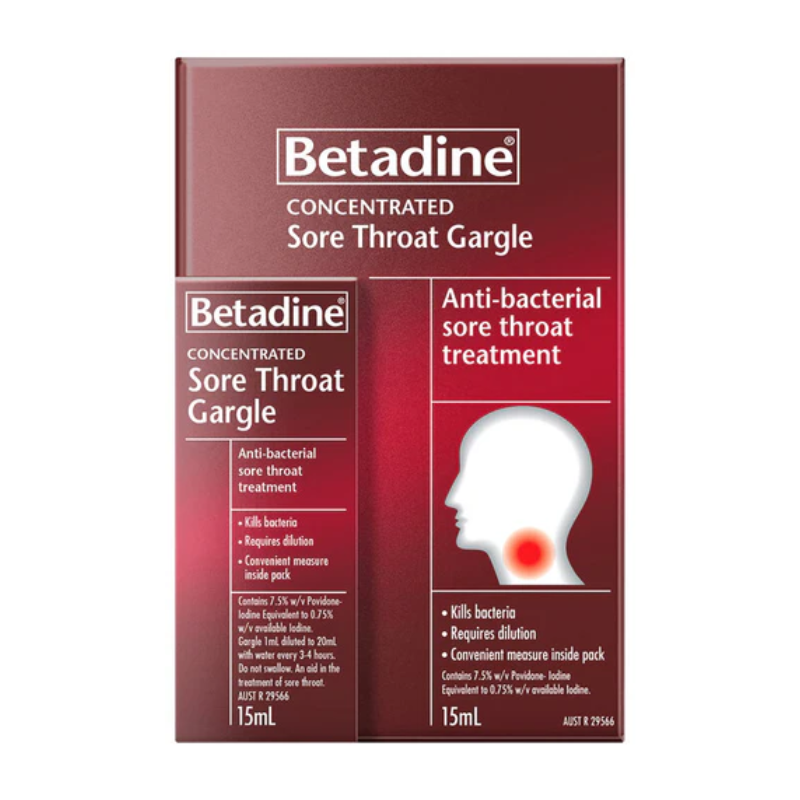BETADINE Sore Throat Gargle 15ml