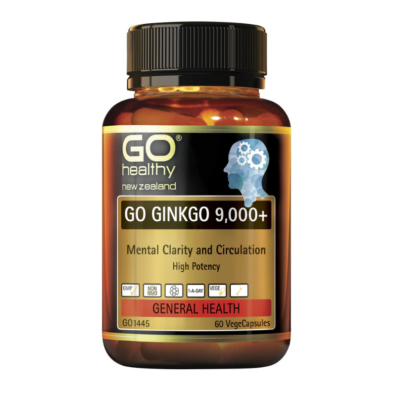 GO Ginkgo 9000+ vCaps 60s