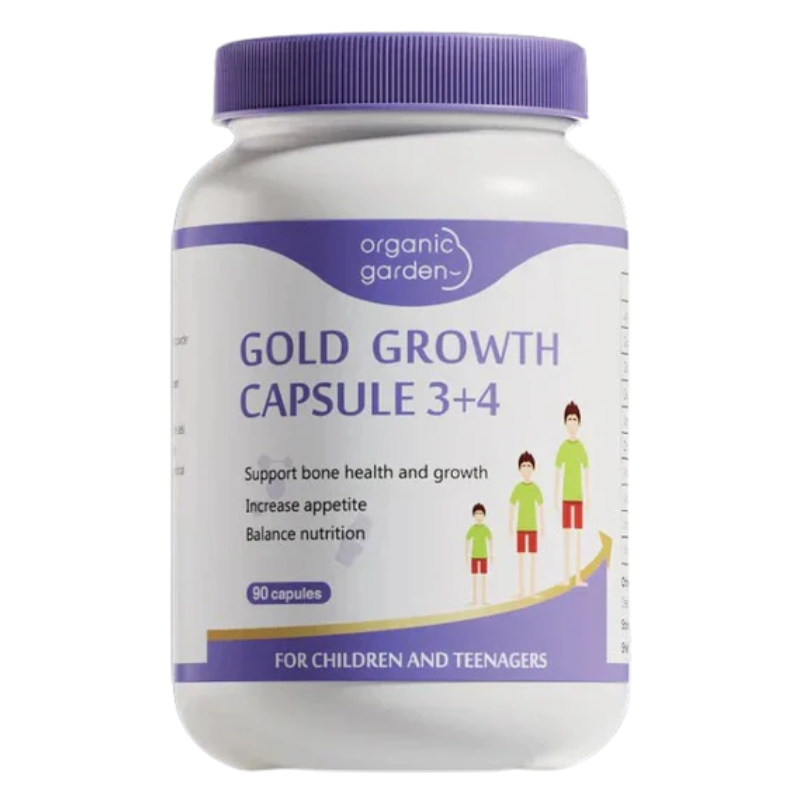 Organic Garden Gold Growth Capsule 3+5