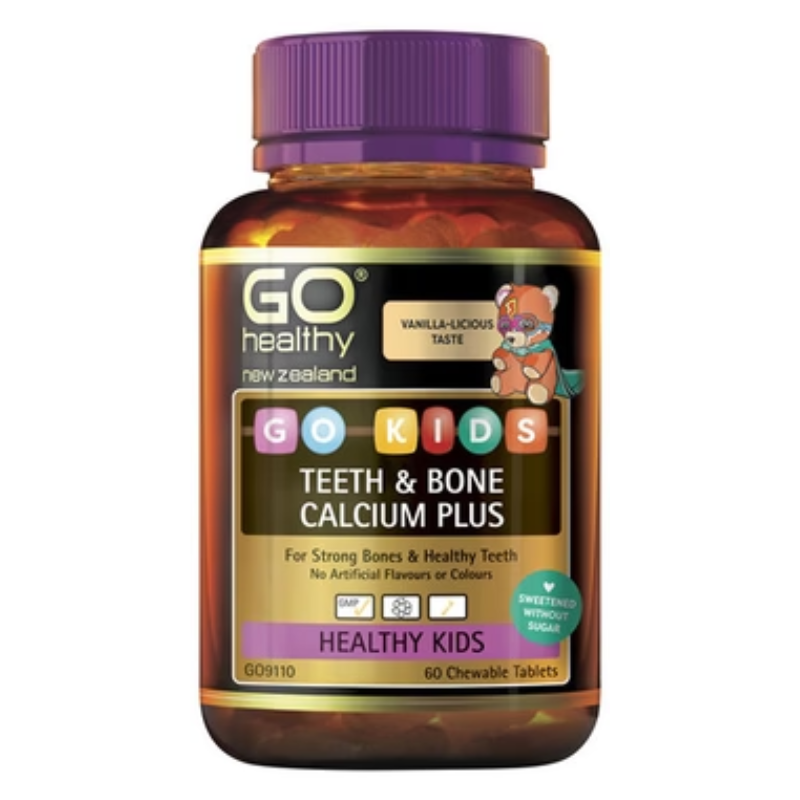 GO Kids Teeth/Bone Calcium+ 60 Chew
