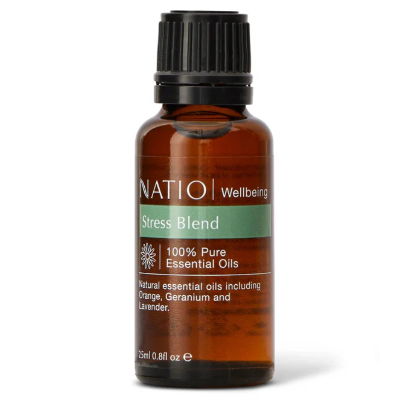 NATIO Focus & Stress Pure Essential Oil Blend 25ml
