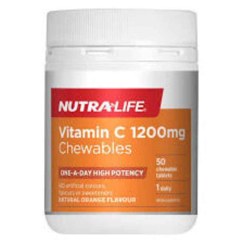 NL VitC 1200mg High Potency Chew 50s