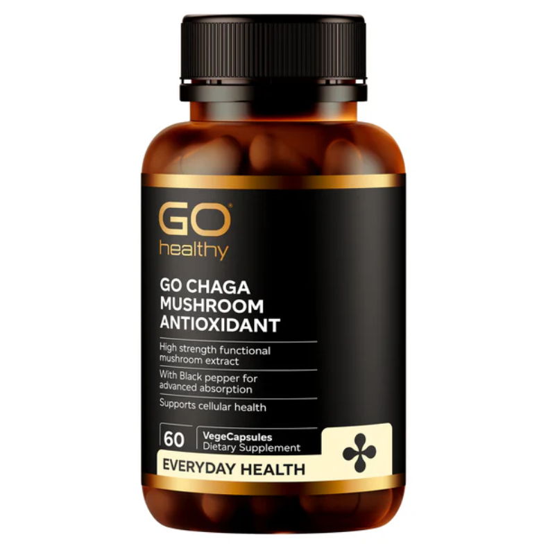 GO Chaga Mushroom A/Ox VCaps 60s