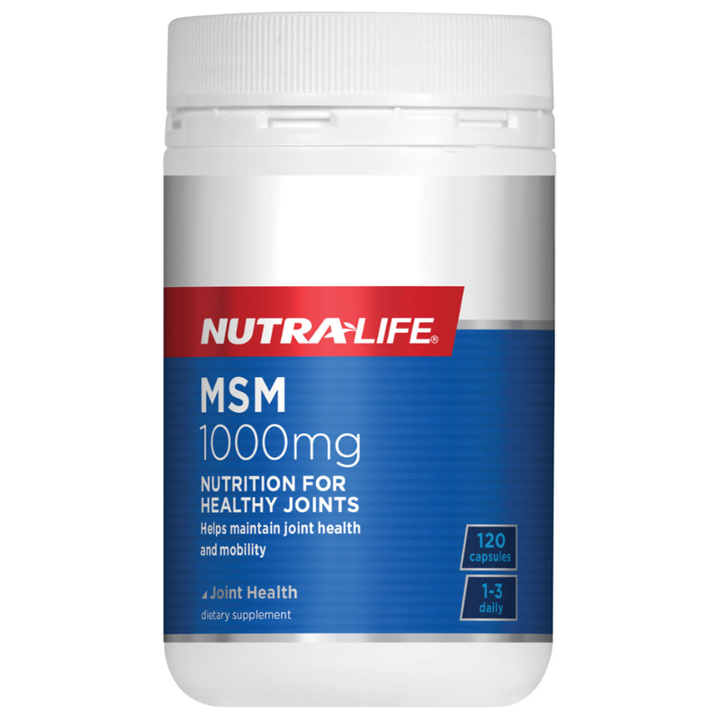 NL MSM 1000mg Capsules 120s