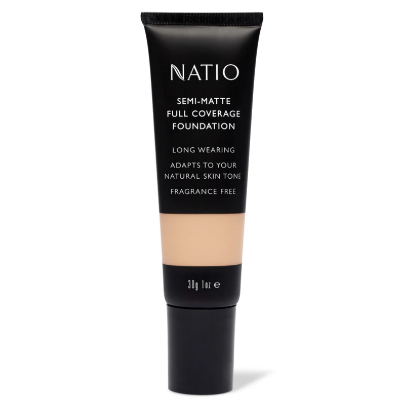 NATIO Semi Mat Full Cov Fnd Chai 30g