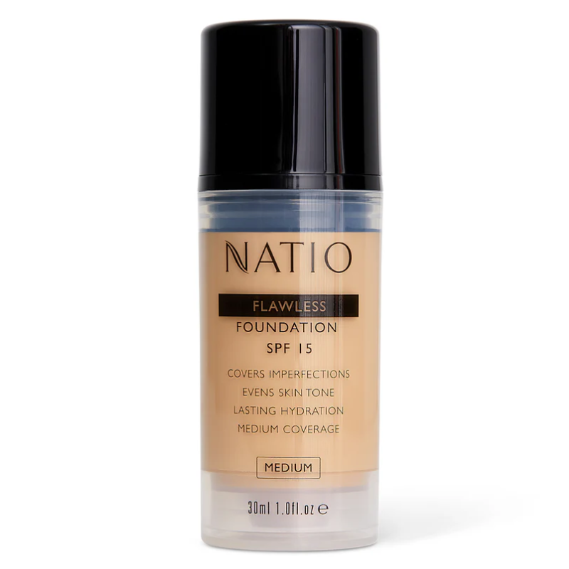 NATIO Flawless Fdn SPF15 Medium