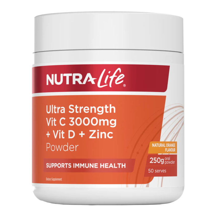NL Ultra Strength Vit C Pwd 250g