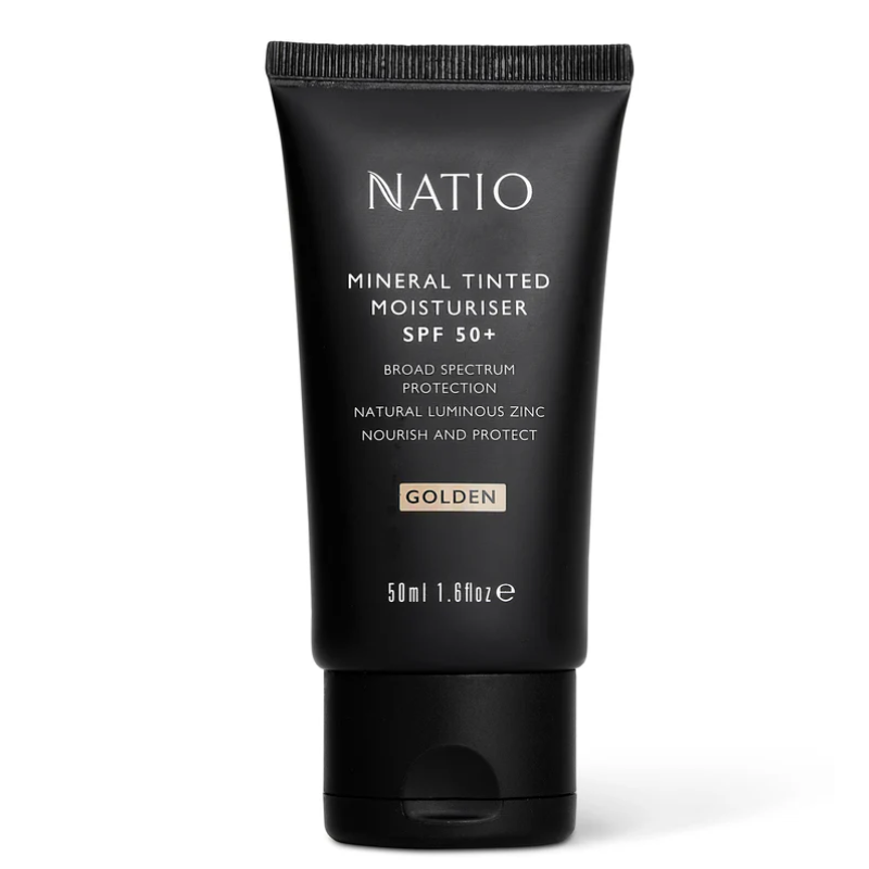 NATIO Min Tinted Moist SPF50+ Gld