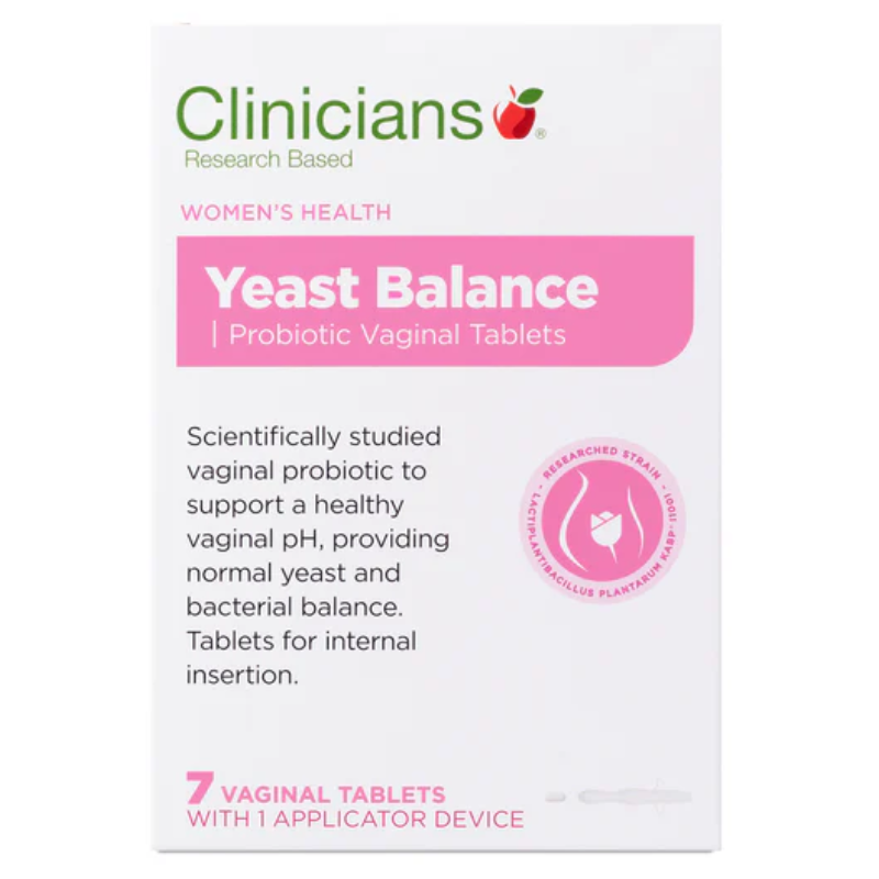 CLINIC. Yeast Balance Vaginal Tab 7s