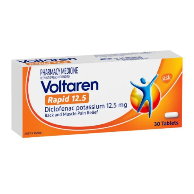 Voltaren Rapid 12.5mg Tabs 30s