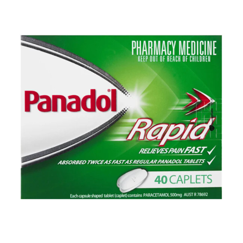PANADOL Rapid Caplet 40s