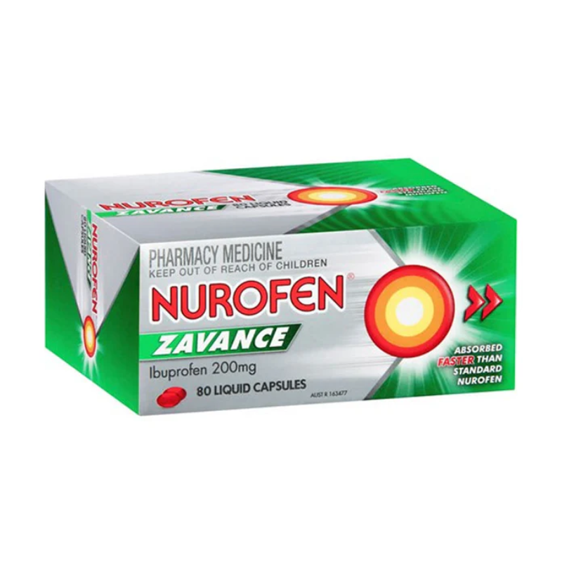 NUROFEN Zavance Liquid Capsules 80s