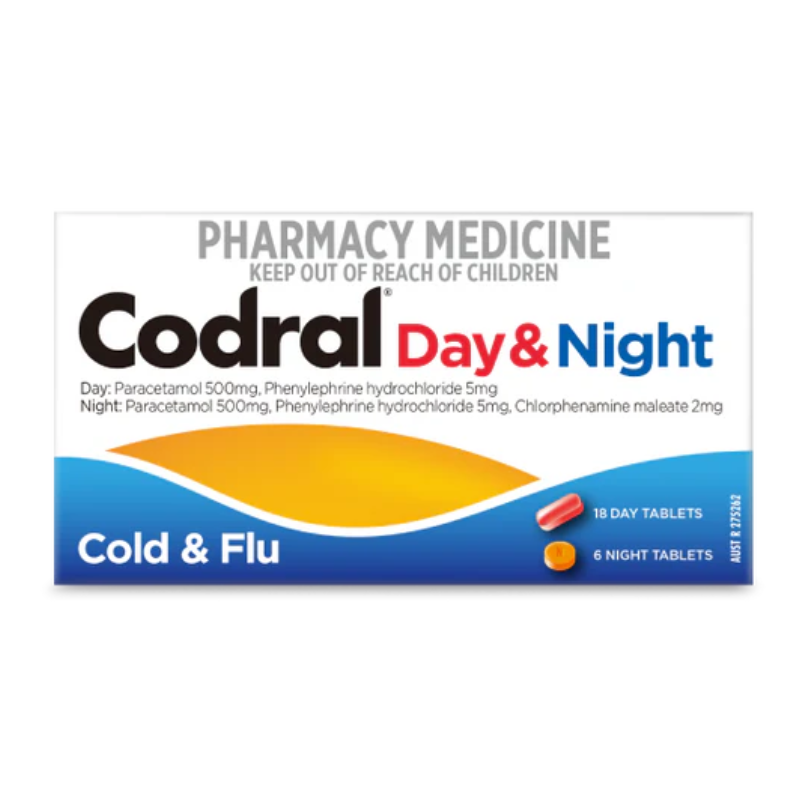 CODRAL Day/Ngt Tabs Codeine-Free 24s
