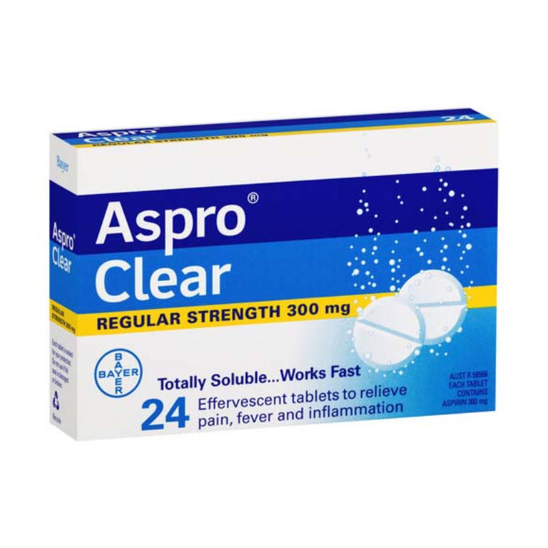 Aspro Clear 300mg 24tabs