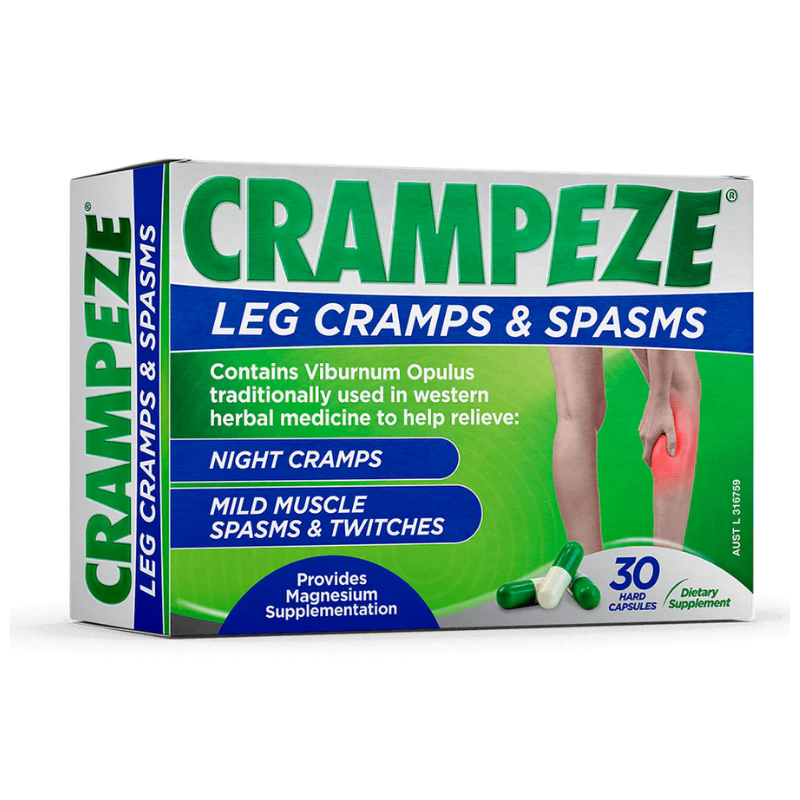 CRAMPEZE Leg Cramps &Spasm 30cap