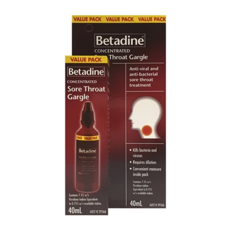 BETADINE Sore Throat Gargle 40ml