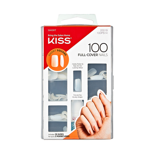 KISS 100 Nail Active Oval Full Nail