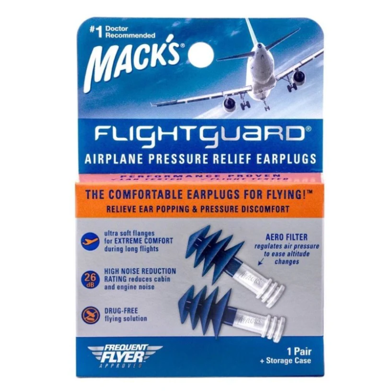 MACKS Flight Guard Ear Plugs 1pair