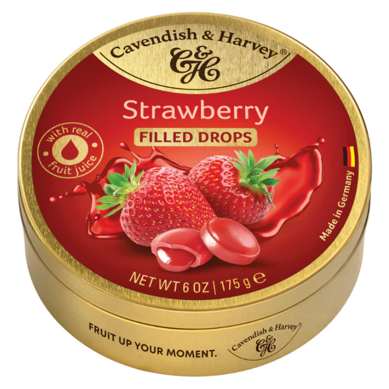 Cavendish & Harvey Strawberry Drops 175g