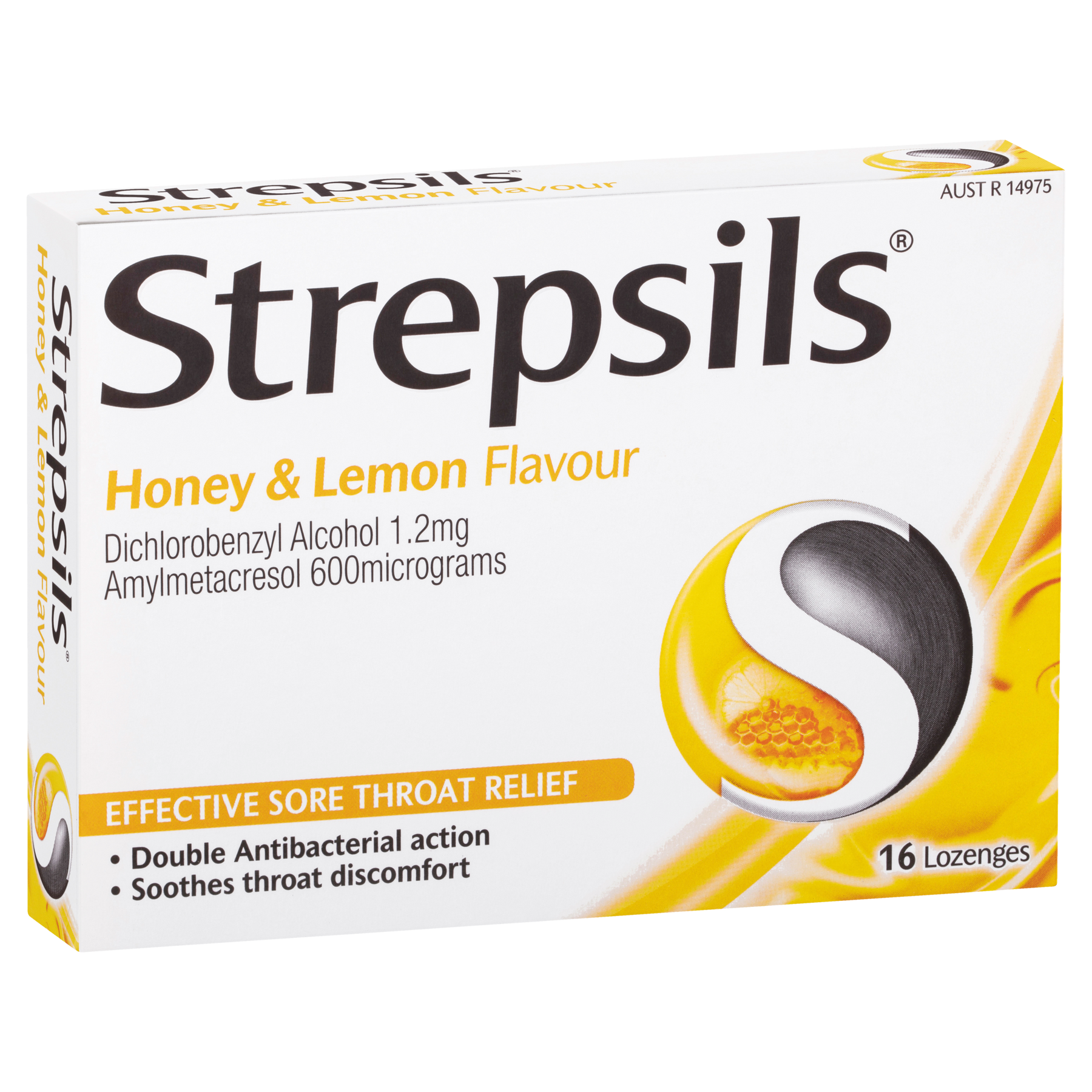 STREPSILS Honey & Lemon 16pk