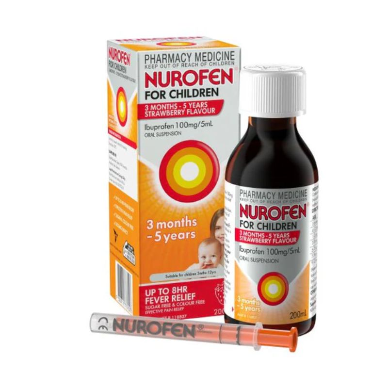 NUROFEN Child 3mth-5yr Strwb 200ml