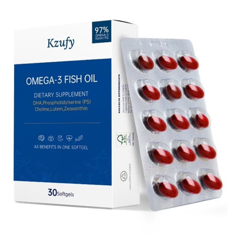 Kzufy Omega-3 Fish Oil