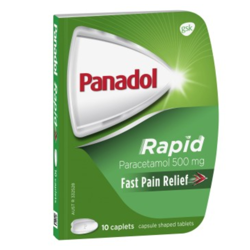 PANADOL Rapid Handipak 10caps