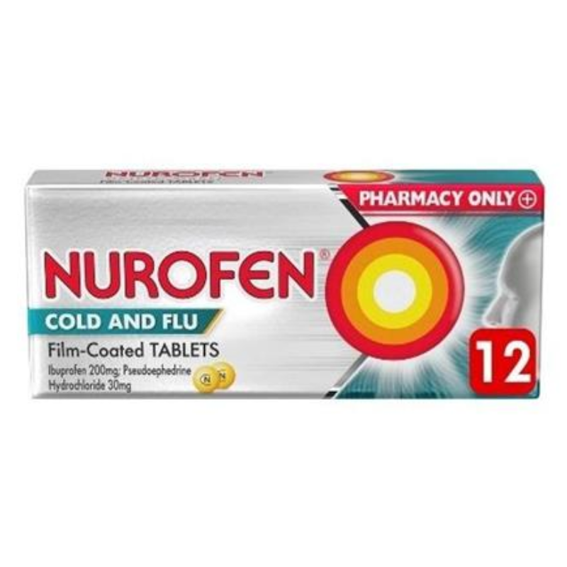 NUROFEN COLD&FLU TABS 12s