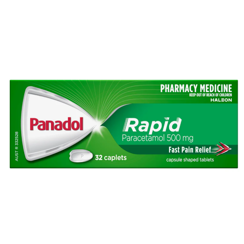 PANADOL Rapid Caplets 500mg 32pk