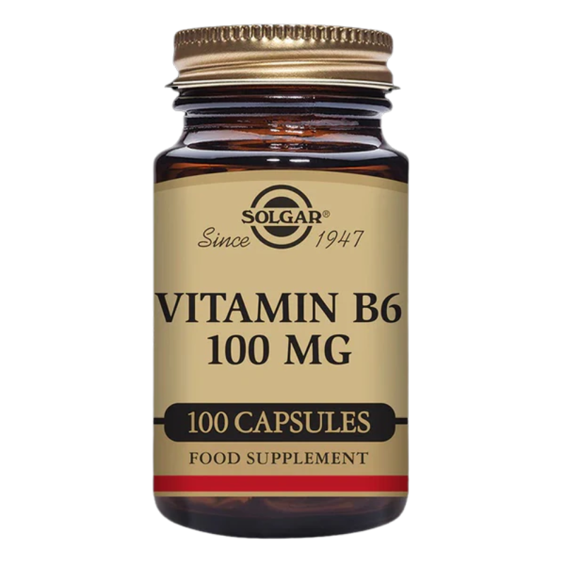 SOLGAR Vitamin B6 100mg Caps 100s