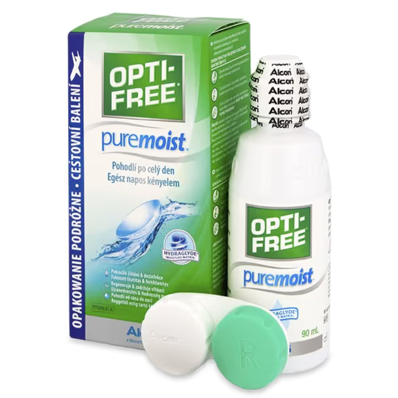 Opti-Free PureMoist Multi-Purpose Contact Lens Solution 90ml