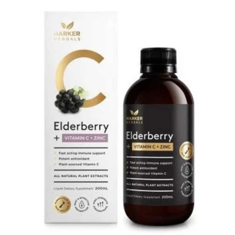 HHP Vitamin C + Elderberry 200ml