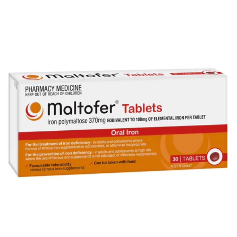 FERRO-MALT Capsules 100mg 30s