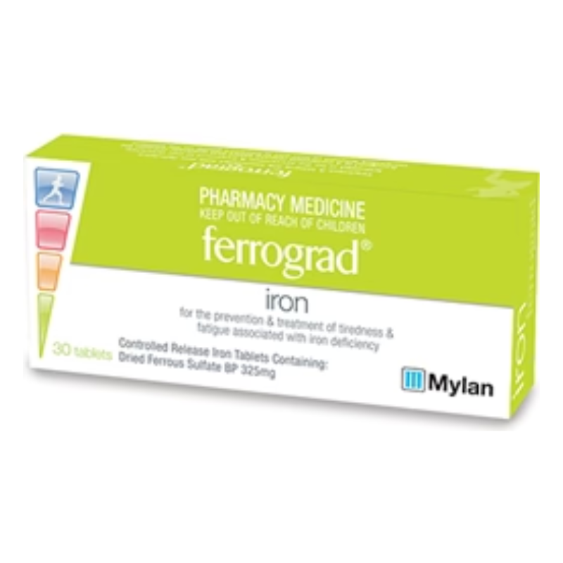 FERROGRAD 325mg tabs 30s