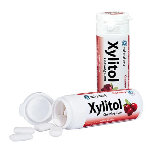 MIRADENT Xylitol Cranberry Gum 30